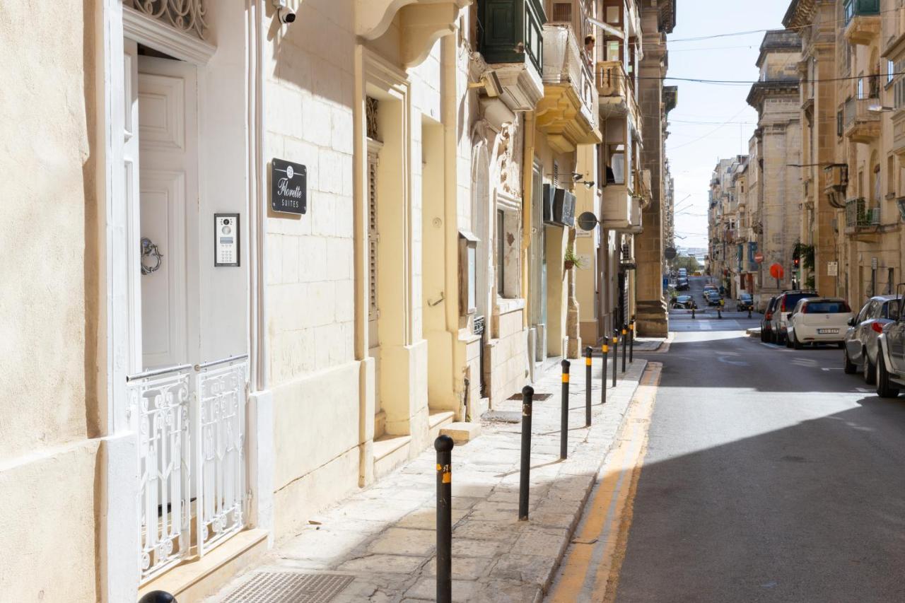 Florette Suite Designer Finish With Stunning Lounge Terrace By Arcobnb Floriana Esterno foto