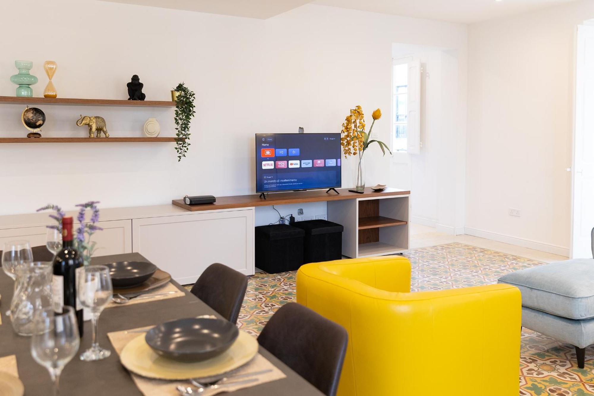 Florette Suite Designer Finish With Stunning Lounge Terrace By Arcobnb Floriana Esterno foto