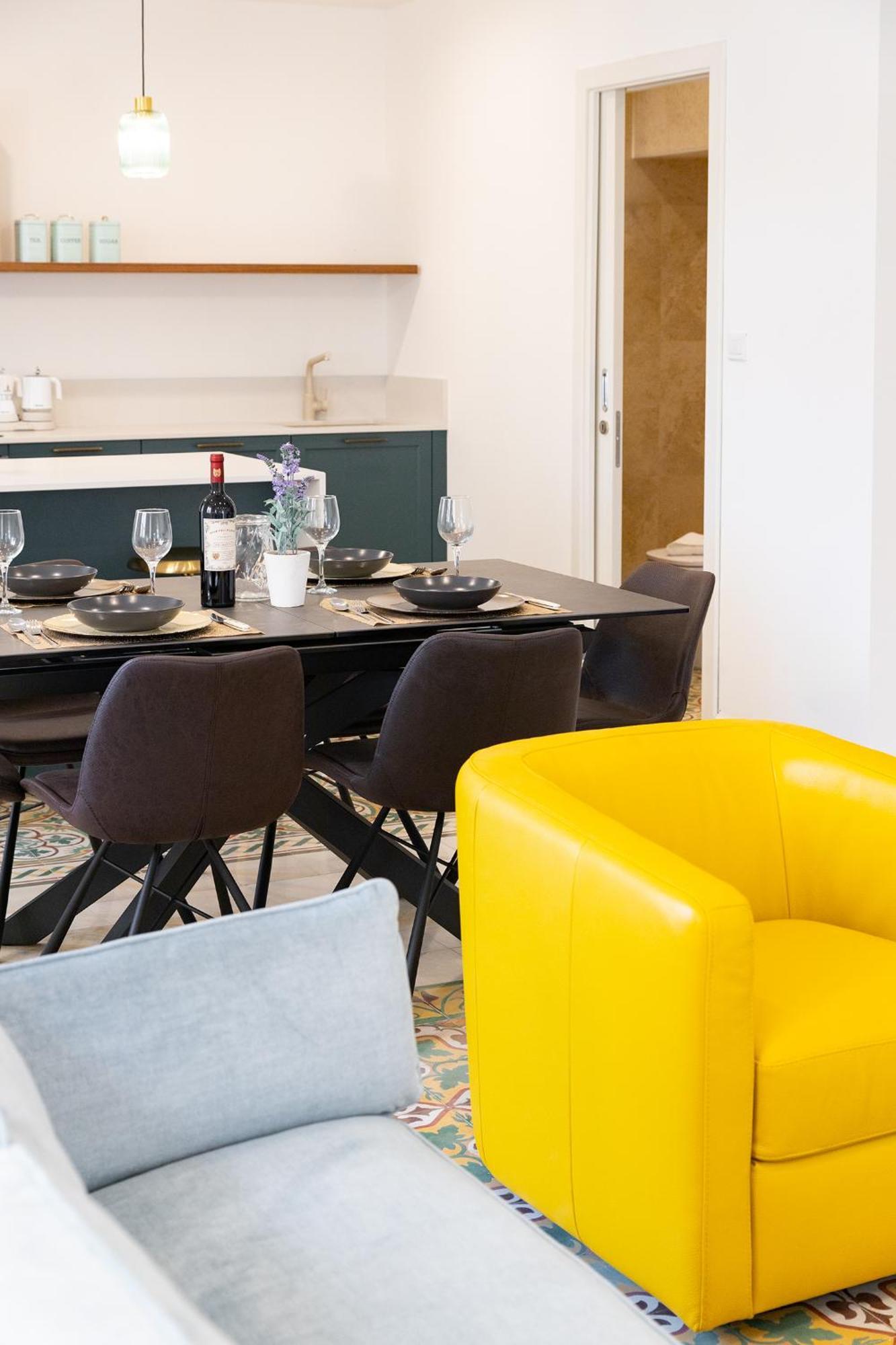 Florette Suite Designer Finish With Stunning Lounge Terrace By Arcobnb Floriana Esterno foto