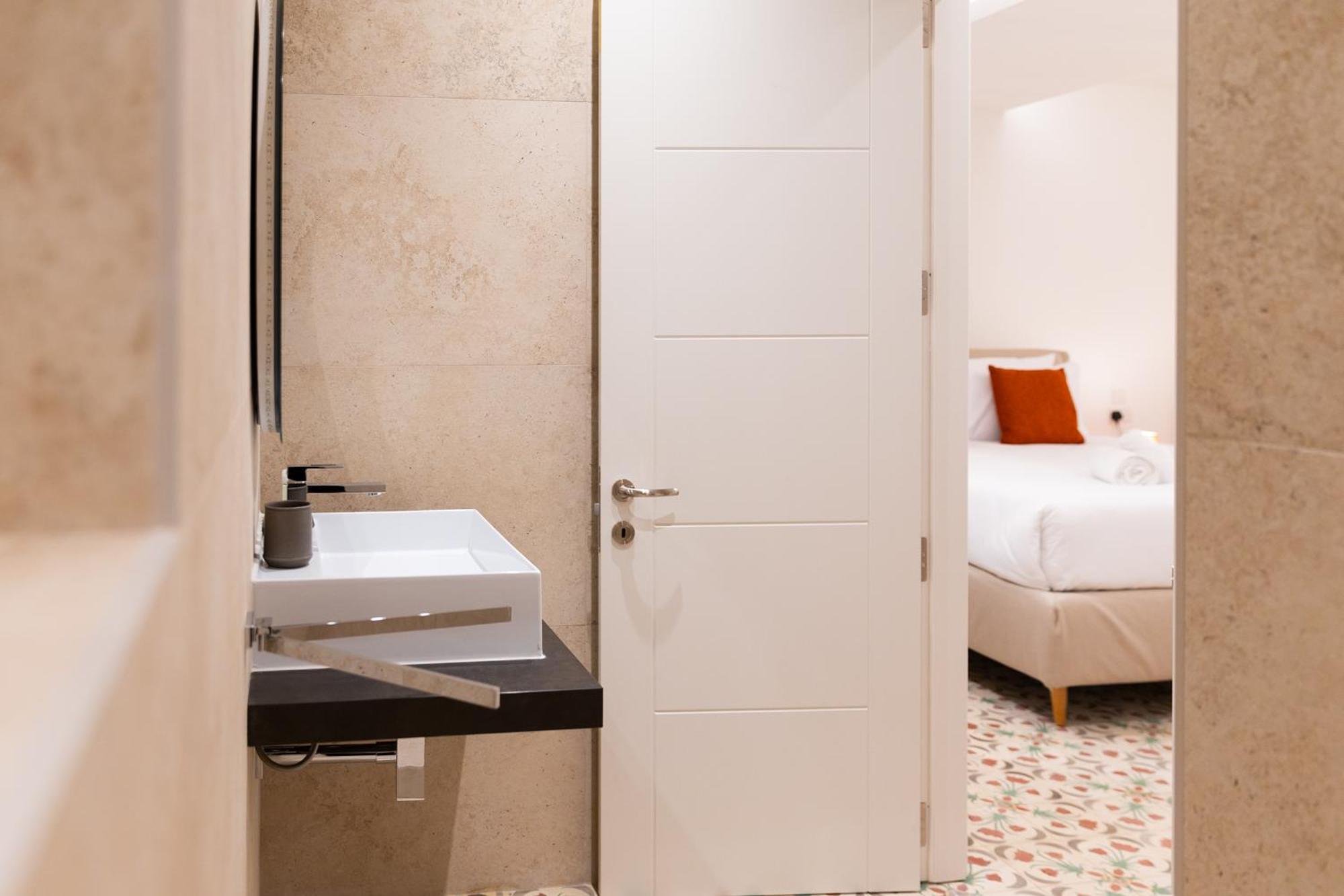 Florette Suite Designer Finish With Stunning Lounge Terrace By Arcobnb Floriana Esterno foto