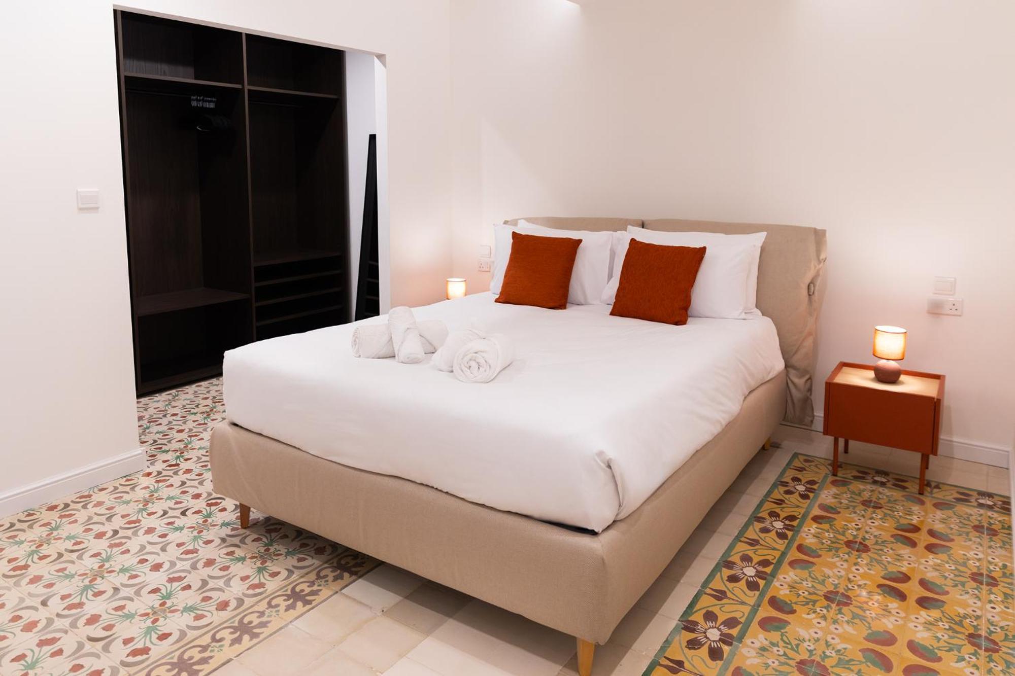 Florette Suite Designer Finish With Stunning Lounge Terrace By Arcobnb Floriana Esterno foto