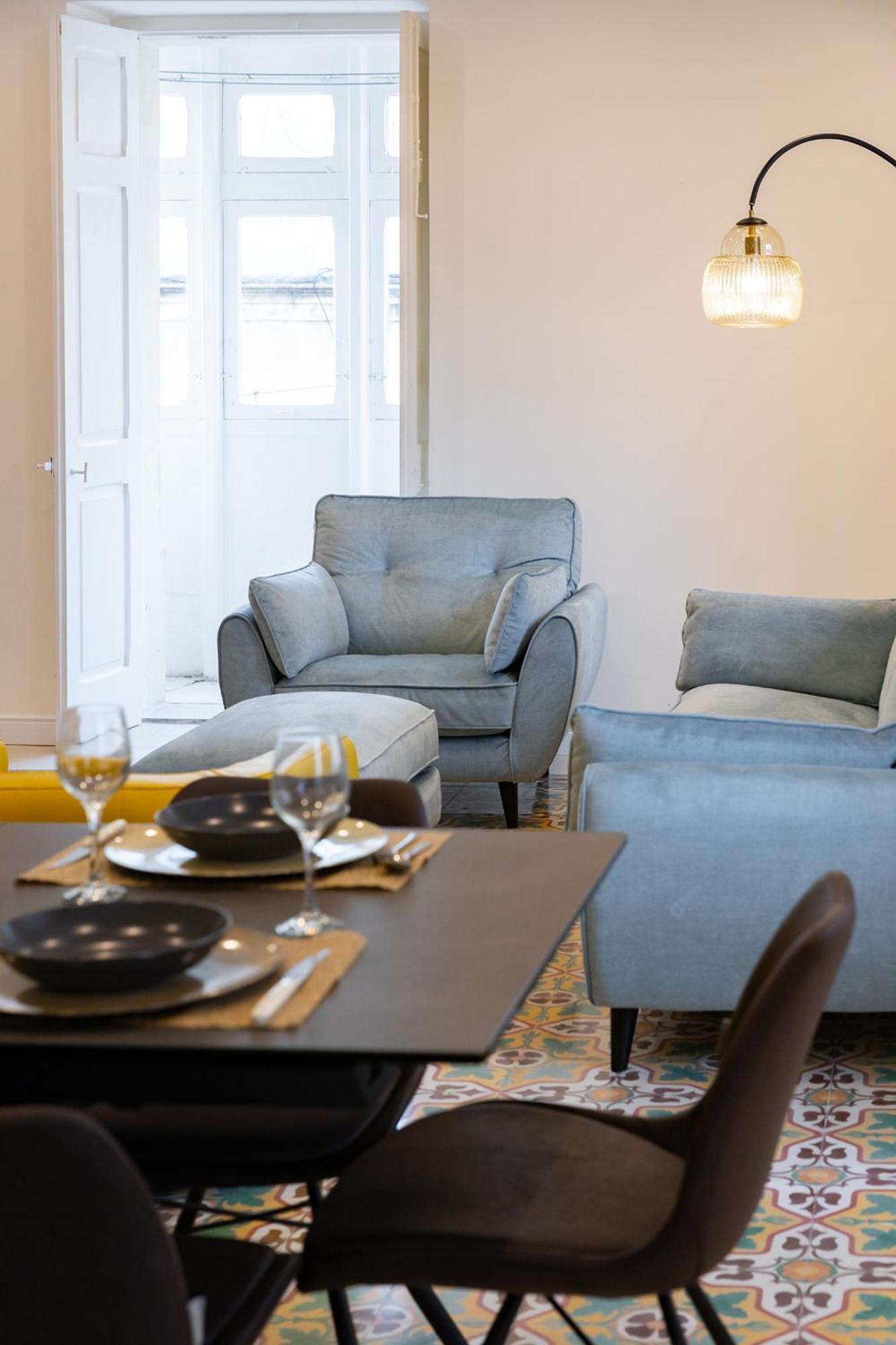Florette Suite Designer Finish With Stunning Lounge Terrace By Arcobnb Floriana Esterno foto