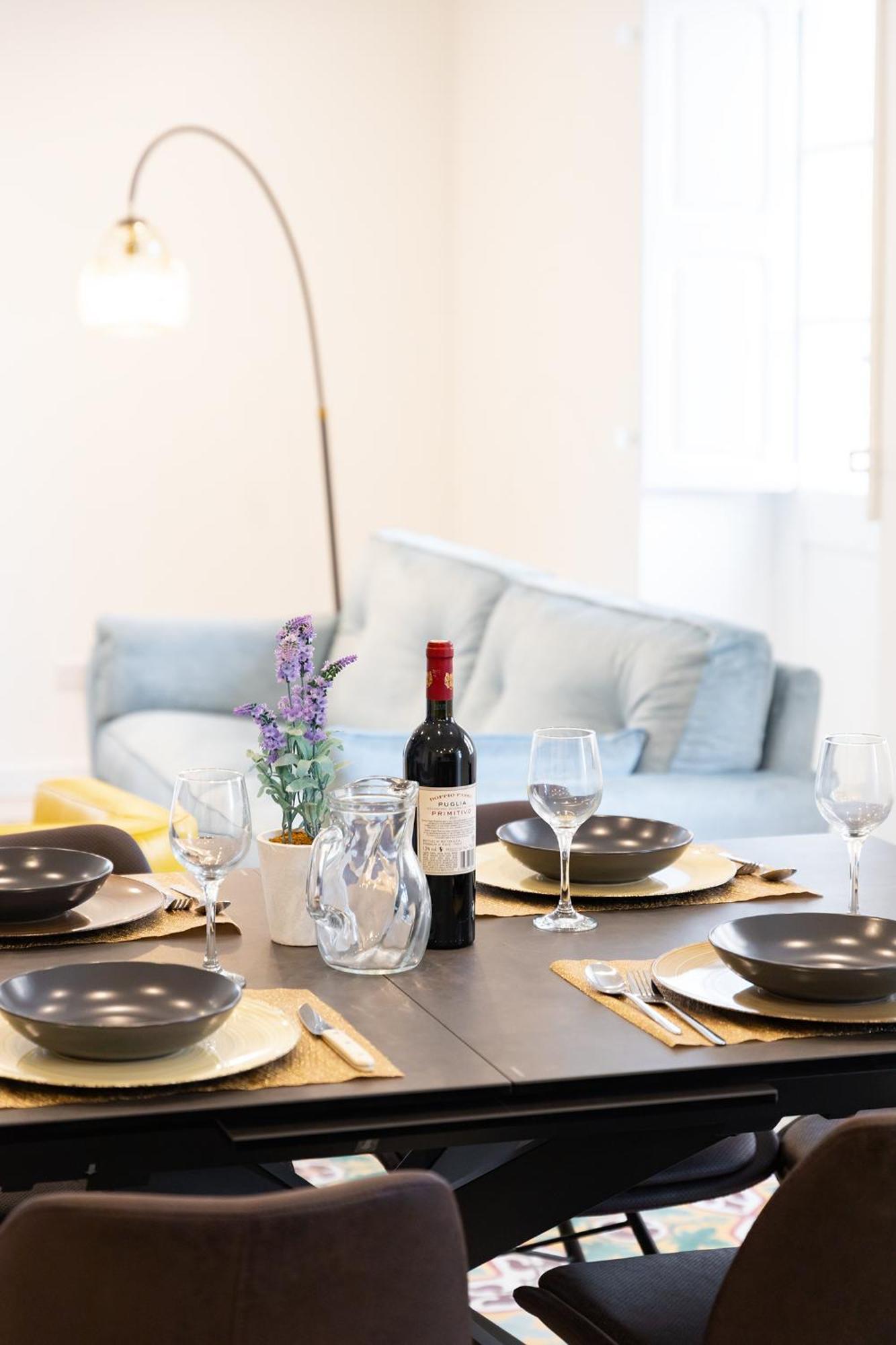 Florette Suite Designer Finish With Stunning Lounge Terrace By Arcobnb Floriana Esterno foto
