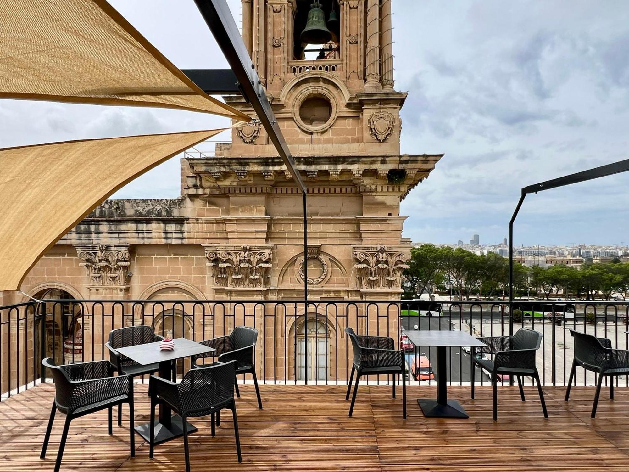 Florette Suite Designer Finish With Stunning Lounge Terrace By Arcobnb Floriana Esterno foto